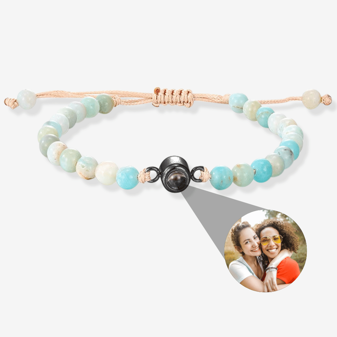 Personalisiertes Perlen Armband mit Foto