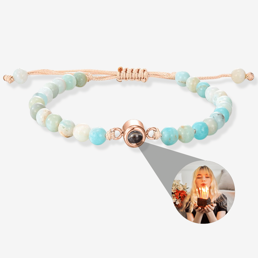 Personalisiertes Perlen Armband mit Foto