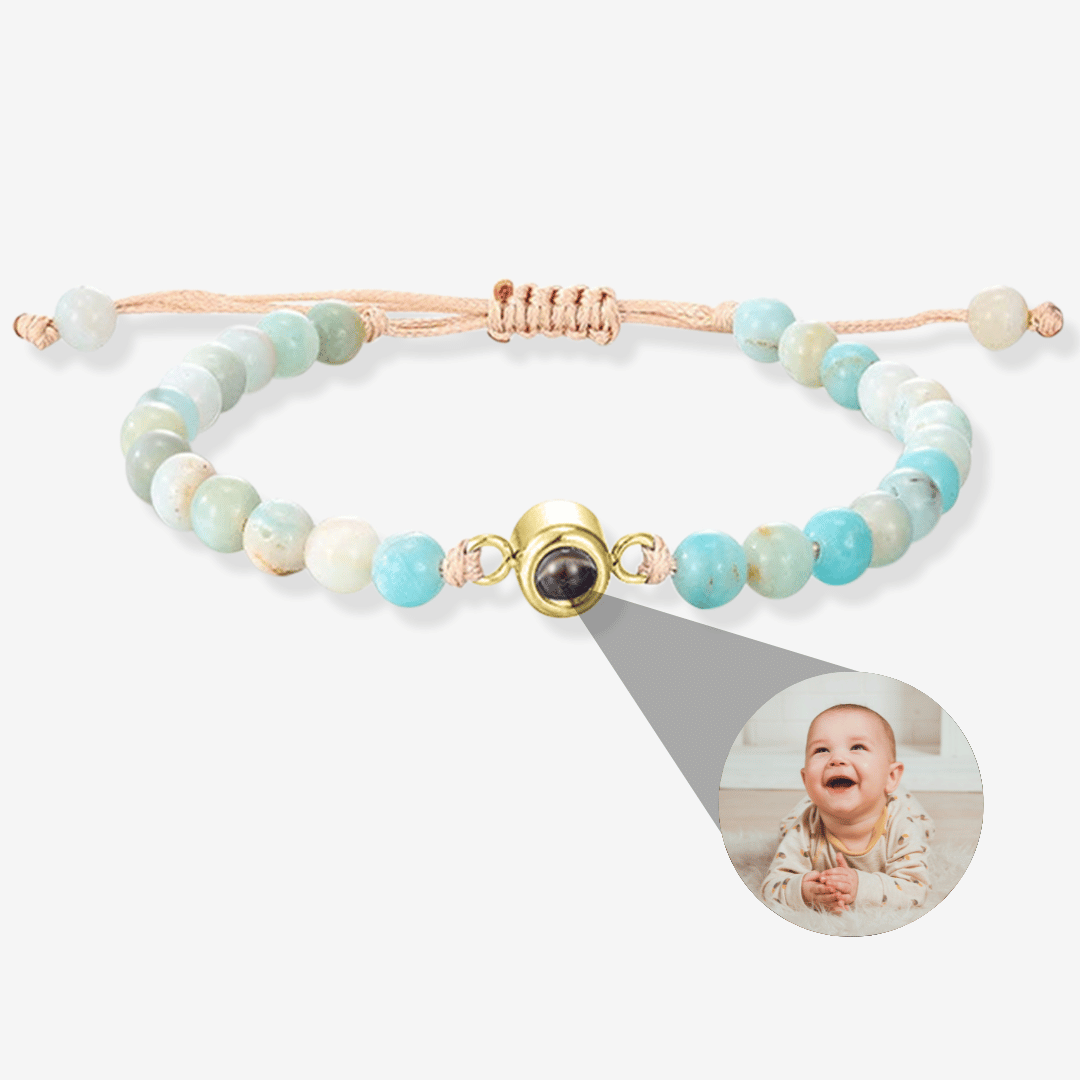 Personalisiertes Perlen Armband mit Foto