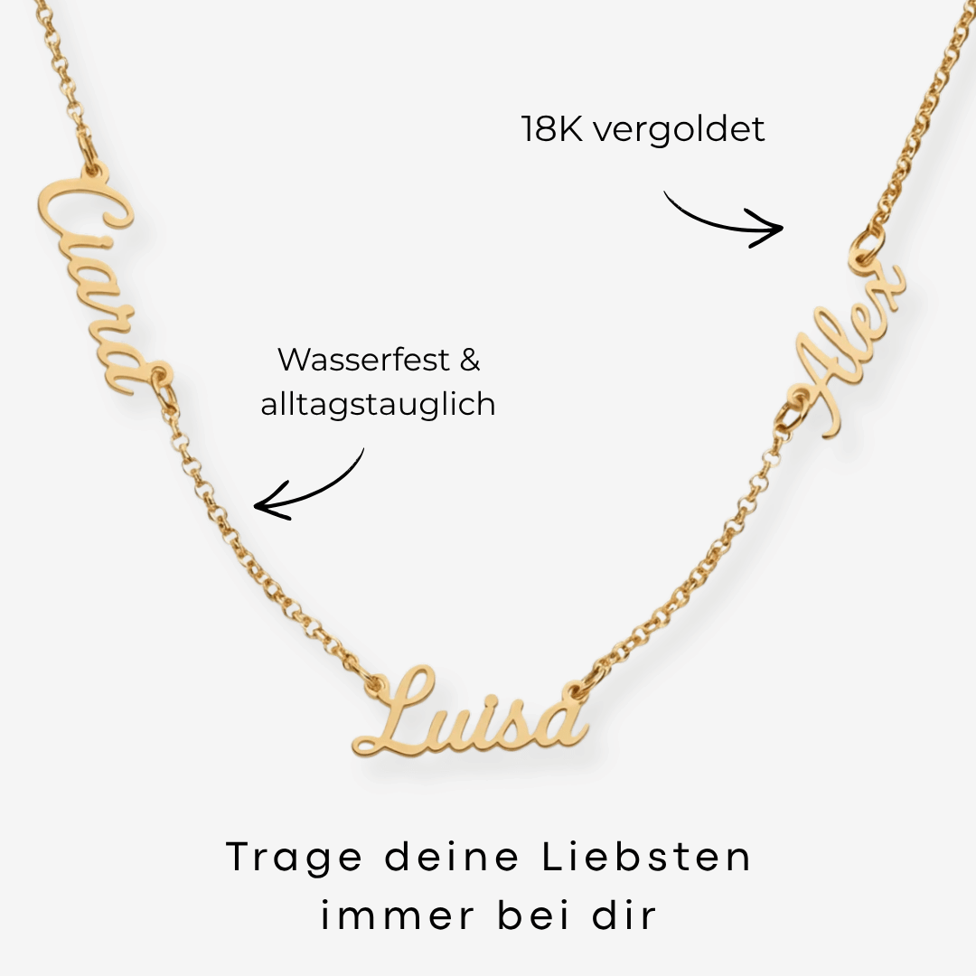 Hero - Namenskette mit mehreren Namen