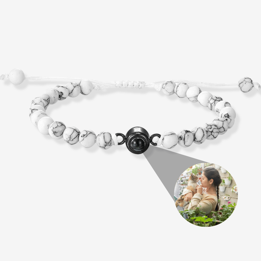 Personalisiertes Perlen Armband mit Foto