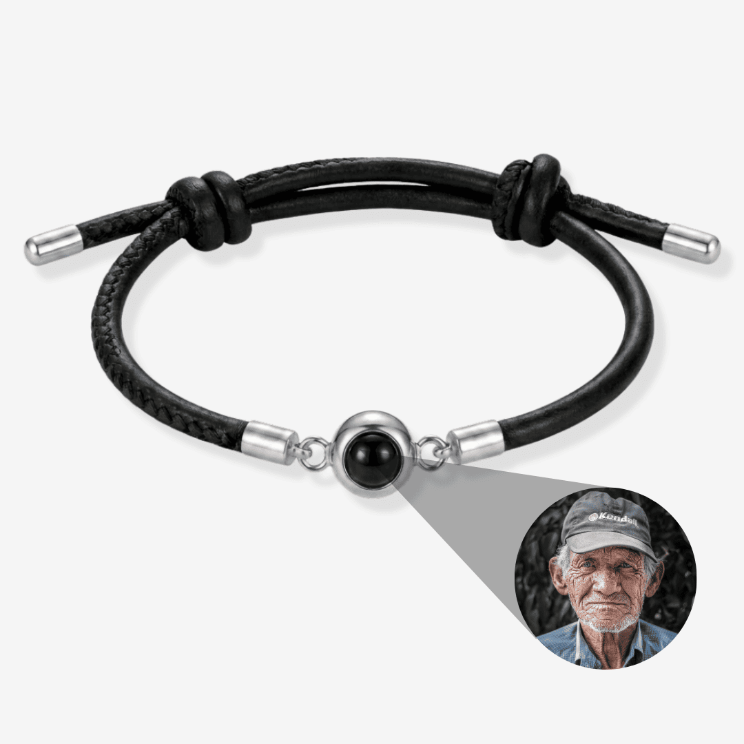 Personalized Photo Pearl Bracelet