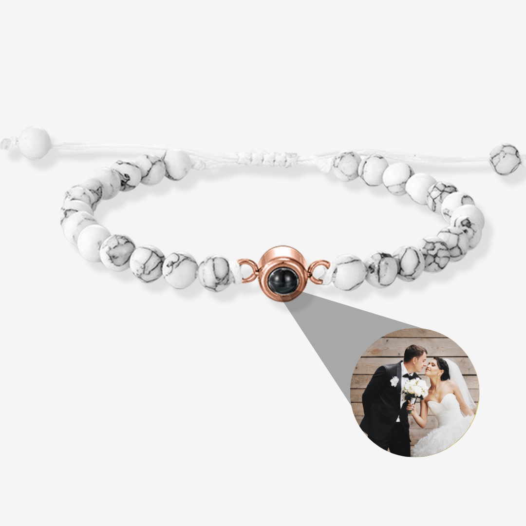 Personalisiertes Perlen Armband mit Foto