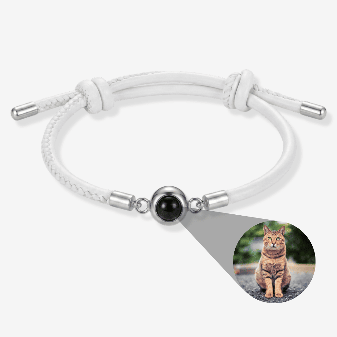 Personalized Photo Pearl Bracelet