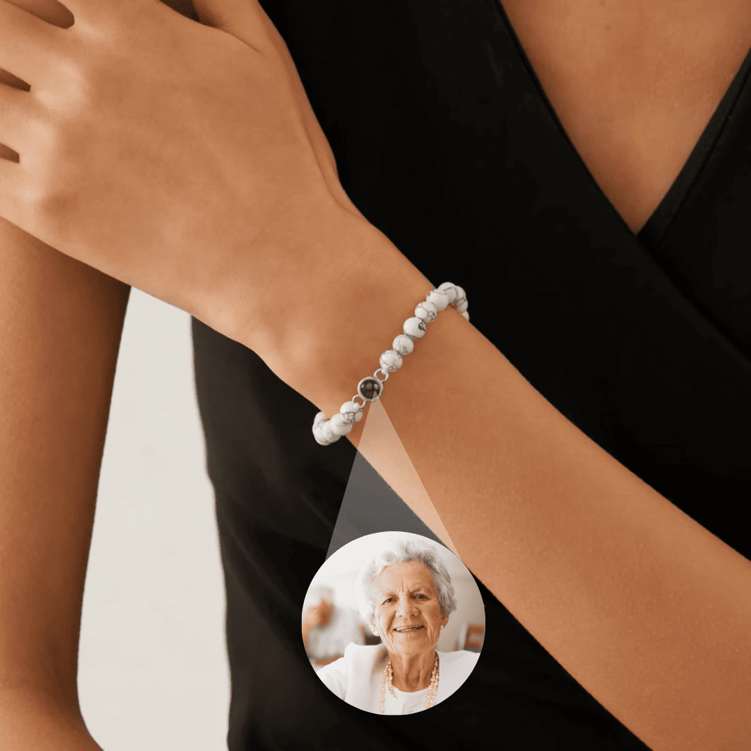 Personalisiertes Perlen Armband mit Foto